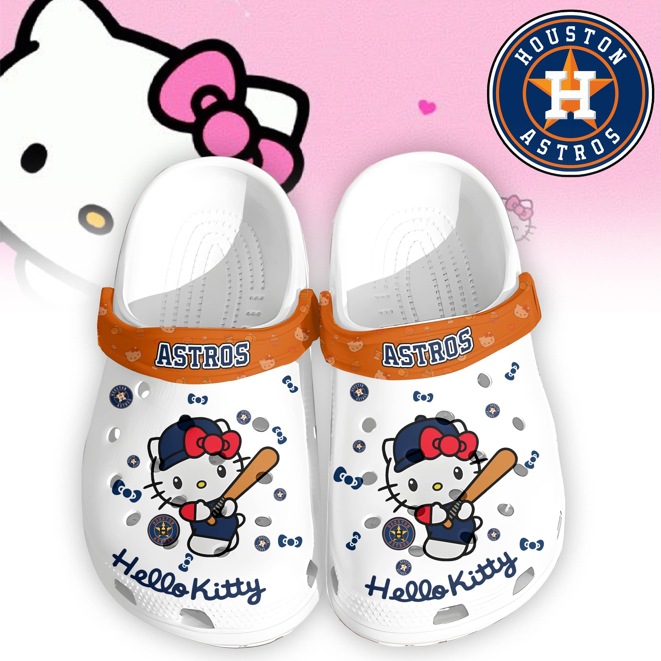 H Astros x Hello Kitty Limited Edition Shoes – Exclusively cute, extremely limited quantity