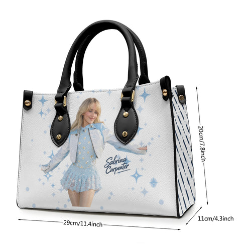 "Steal the Spotlight at Coachella with the Limited Edition V1 Leather Bag: NY Yankees x Sabrina Carpenter!"